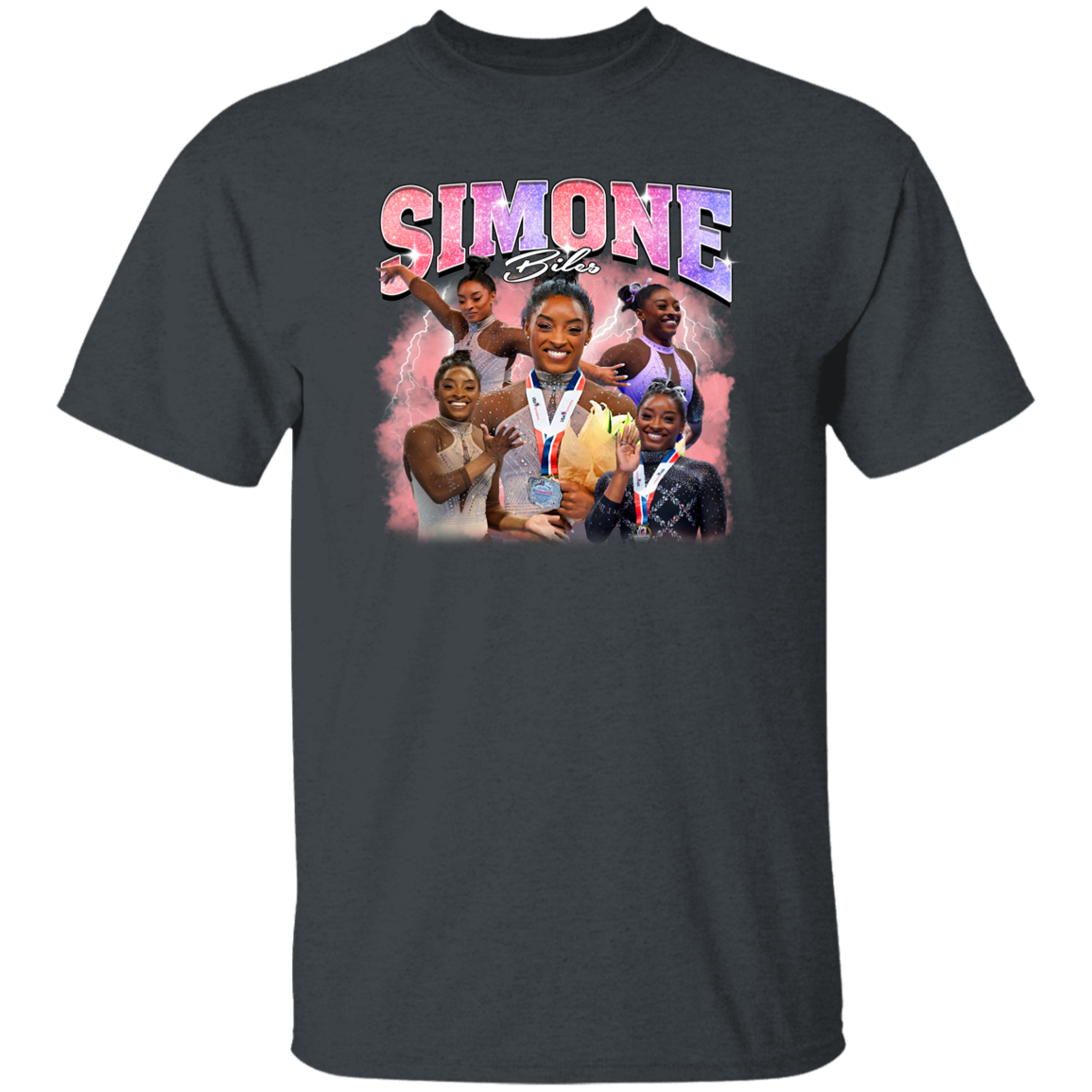 Simone Biles Vintage Bootleg  T-Shirt - ID02082410