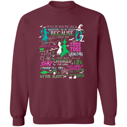 Wicked A New Musical Vintage G180 Crewneck Pullover Sweatshirt - ID26102404 - lucy