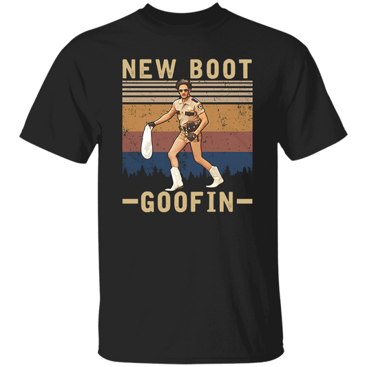 Zocoshi Reno 911 New Boot Goofin Vintage T-Shirt, Reno 911 Shirt, Lieutenant Dangle Shirt, Sheriff Shirt, Gift Tee For You And Your Friends	G500 5.3 oz. T-Shirt