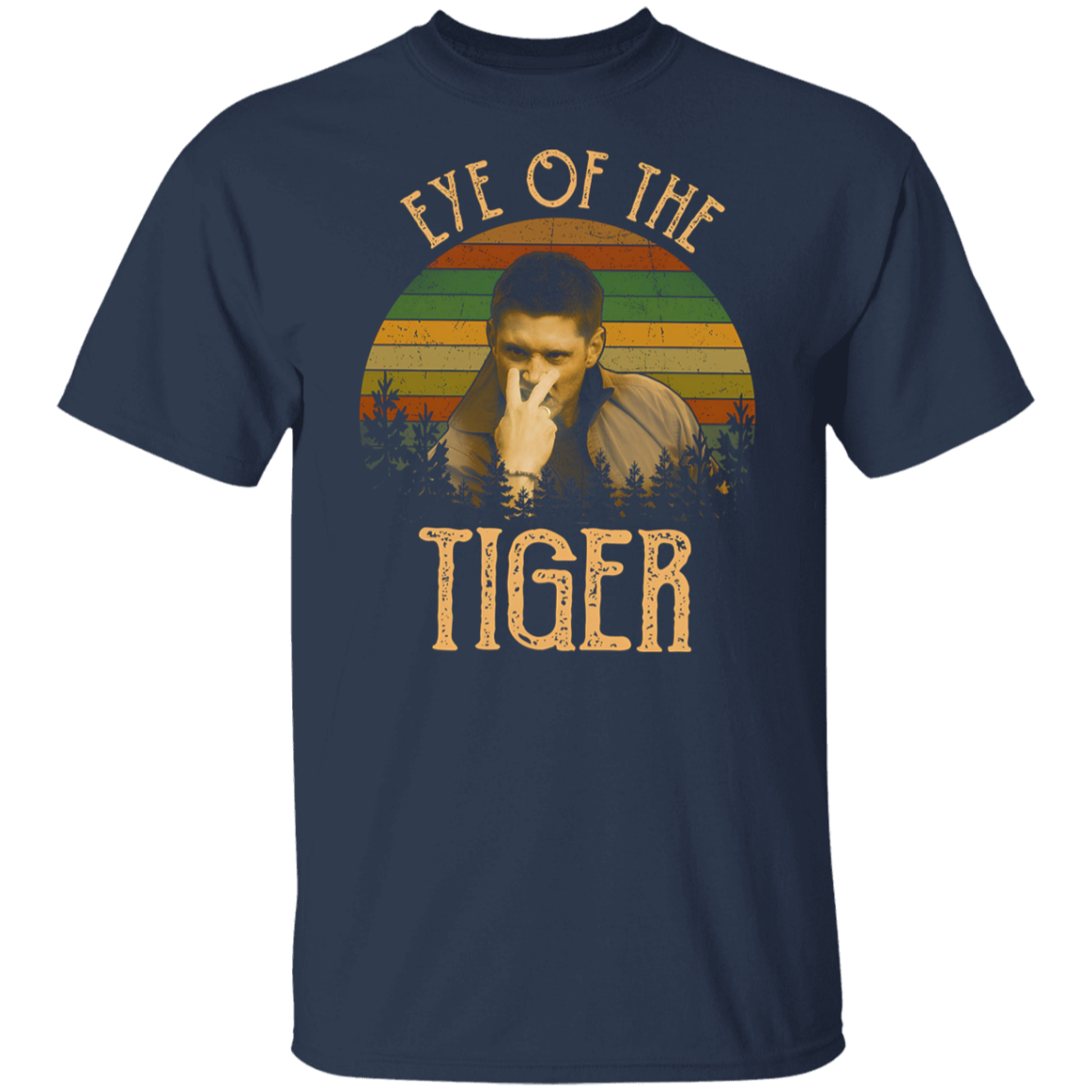 Dean Winchester Eye of The Tiger Vintage T-Shirt