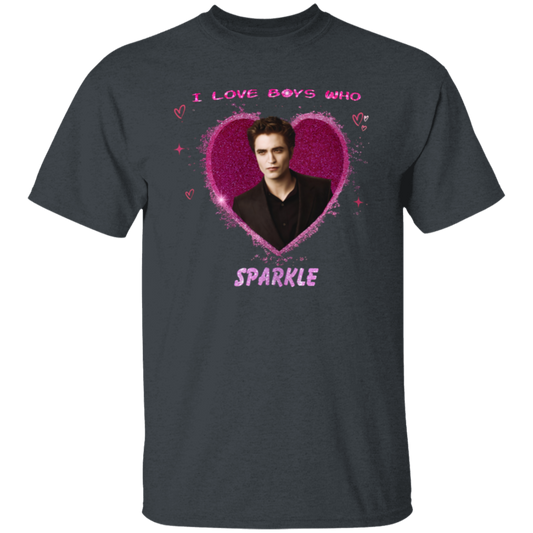 I Love Boys Who Sparkle T-Shirt - ID09092408
