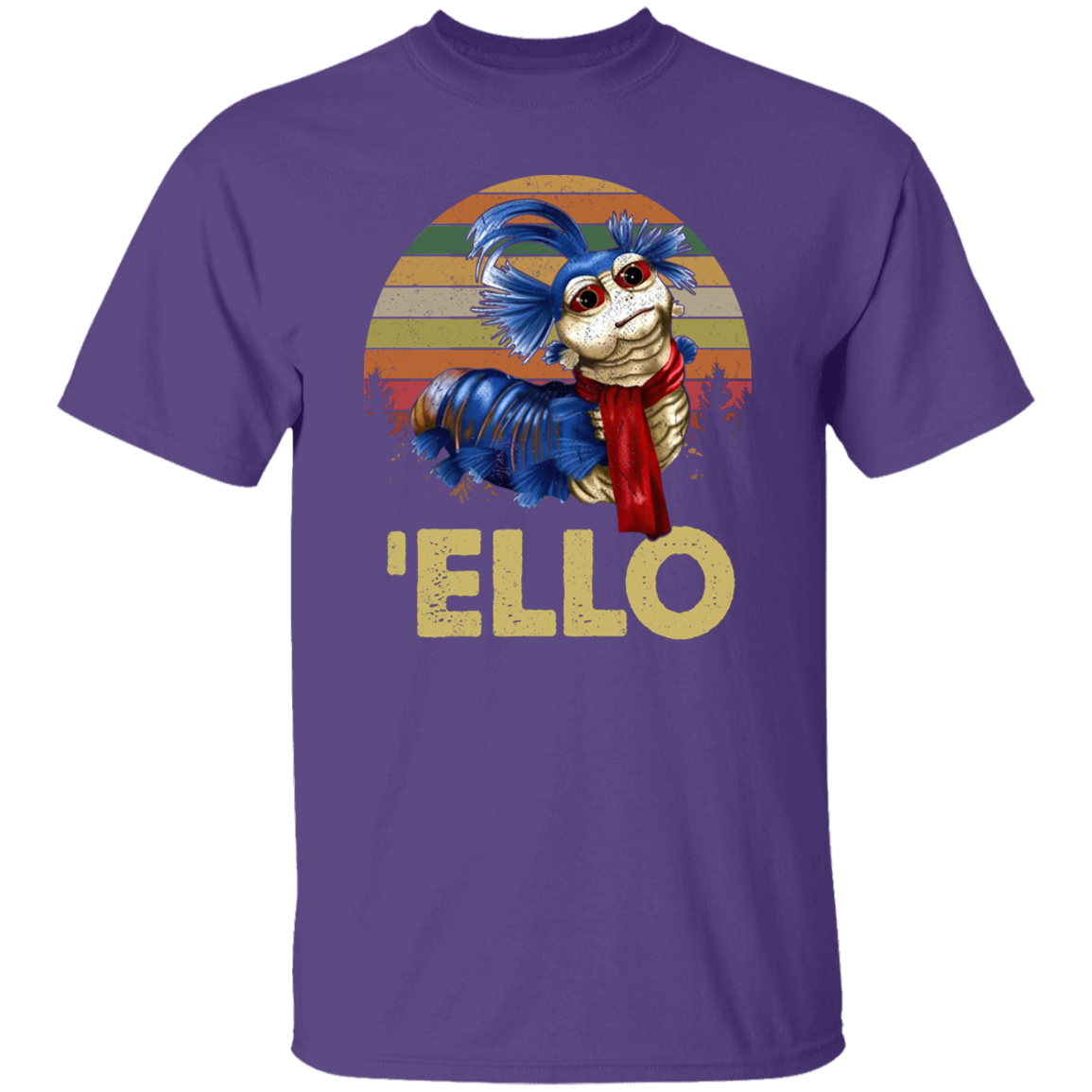 Ello Worm Labyrinth Vintage T-Shirt - leleart