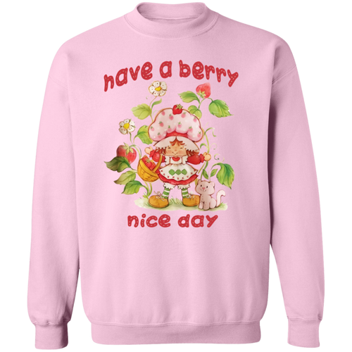 Have A Berry Nice Day Vintage Strawberry Sweatshirt