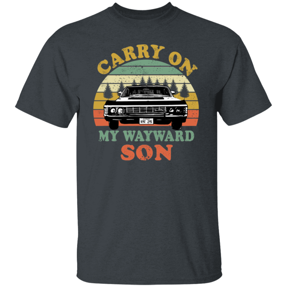 Supernatural Carry On My Wayward Son T-Shirt - leleart