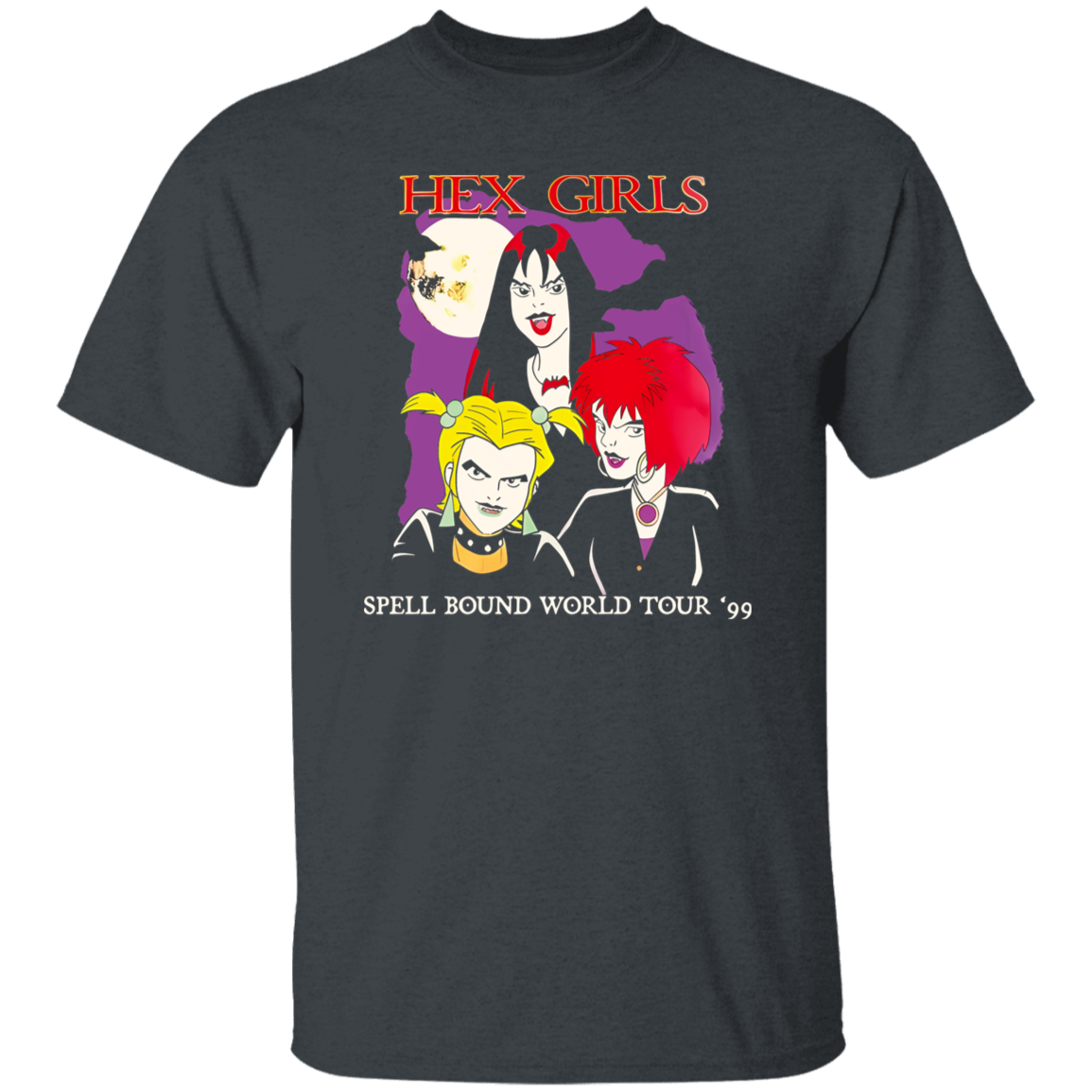 Hex Girls Spell Bound World Tour 99 Vintage T-Shirt