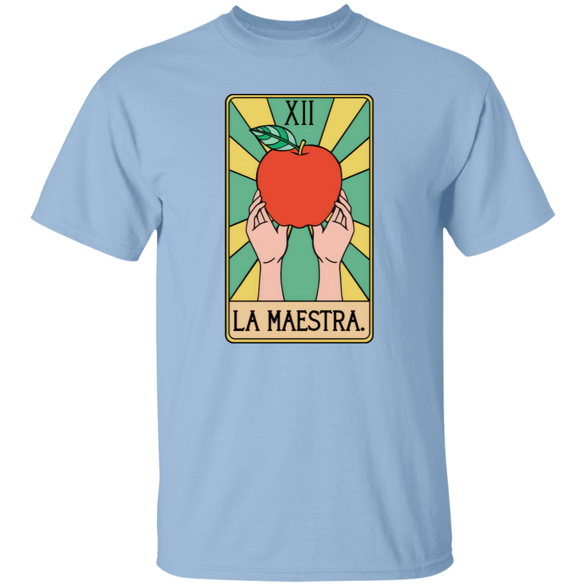 Spanish Teacher La Maestra Tarot Card Teacher T-Shirt