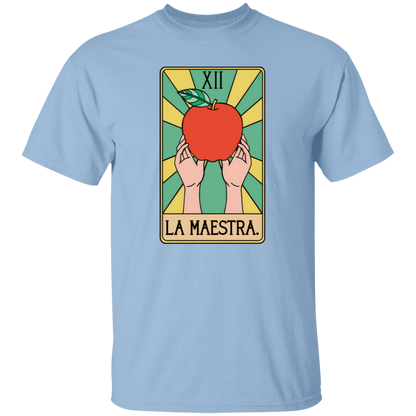 Spanish Teacher La Maestra Tarot Card Teacher T-Shirt