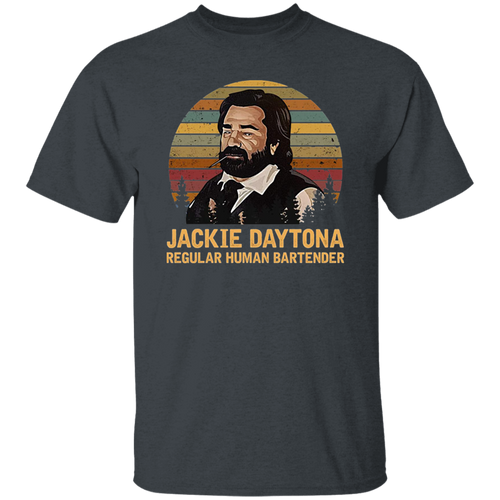 Jackie Daytona Regular Human Bartender Vintage T-Shirt, What We Do in Shadow Shirt, Laszlo Shirt, Gift Tee For You And Your FriendsG500 5.3 oz. T-Shirt