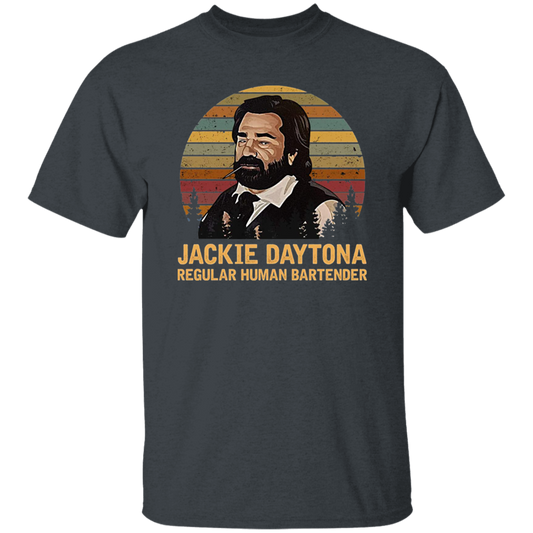Jackie Daytona Regular Human Bartender Vintage T-Shirt, What We Do in Shadow Shirt, Laszlo Shirt, Gift Tee For You And Your FriendsG500 5.3 oz. T-Shirt