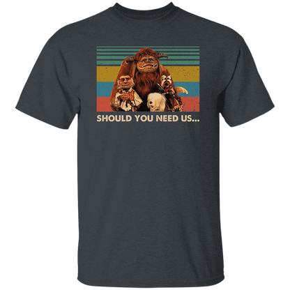 Should You Need Us Labyrinth Vintage  T-Shirt