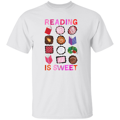 Reading Is Sweet T-Shirt, Candy Book Tee, Cute Teacher Shirt, School Librarians Shirt, Classroom Gift