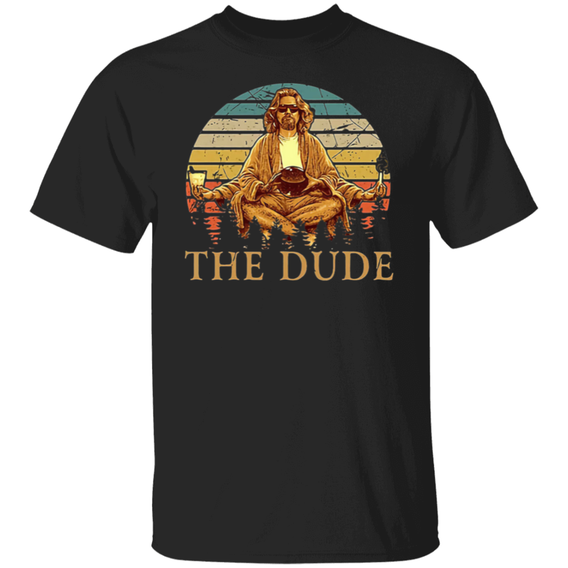 The Big Lebowski The Dude  T-Shirt - leleart