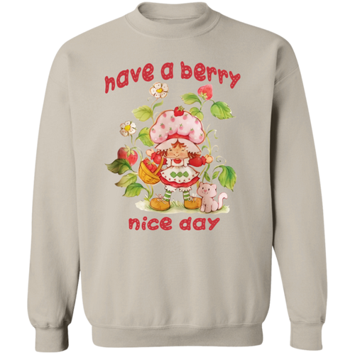 Have A Berry Nice Day Vintage Strawberry Sweatshirt