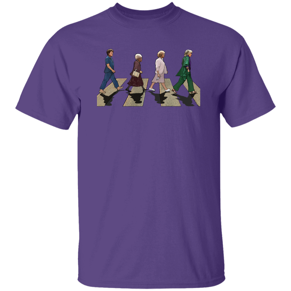Golden Girls Crossing Road T-Shirt