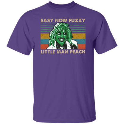 Old Gregg Easy Now Fuzzy Little Man Peach The Mighty Boosh Retro T-Shirt - leleart