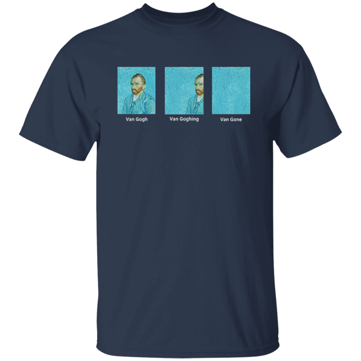 Funny Art Van Gone Teacher Vintage Unisex  T-Shirt - letter
