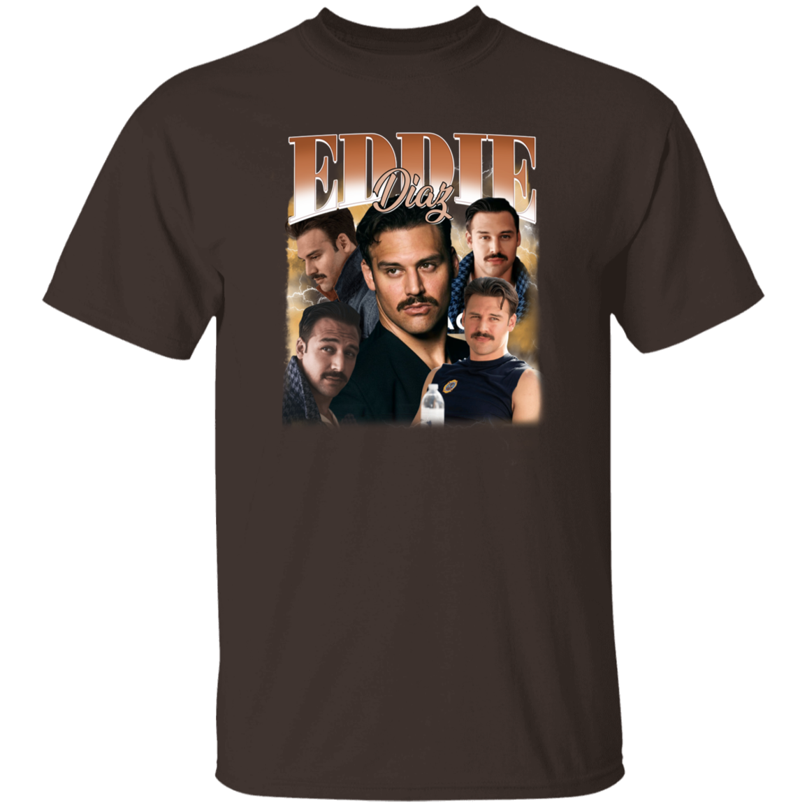 G500 5.3 oz. T-Shirt Eddie Diaz Bootleg Vintage T-Shirt -  ID08112405