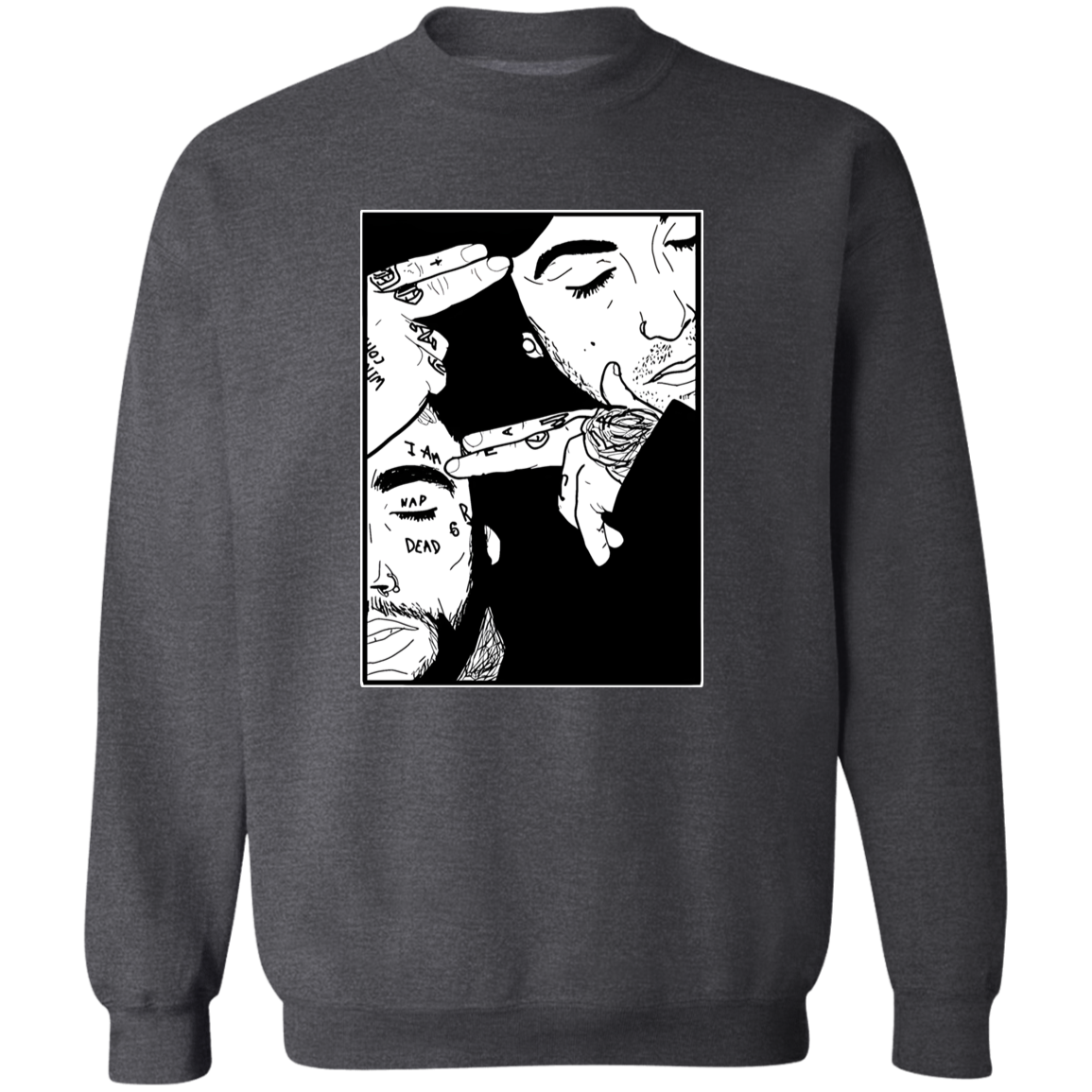 G180 Gildan Crewneck Pullover Sweatshirt For The Last Time Suicideboys Unisex Sweatshirt