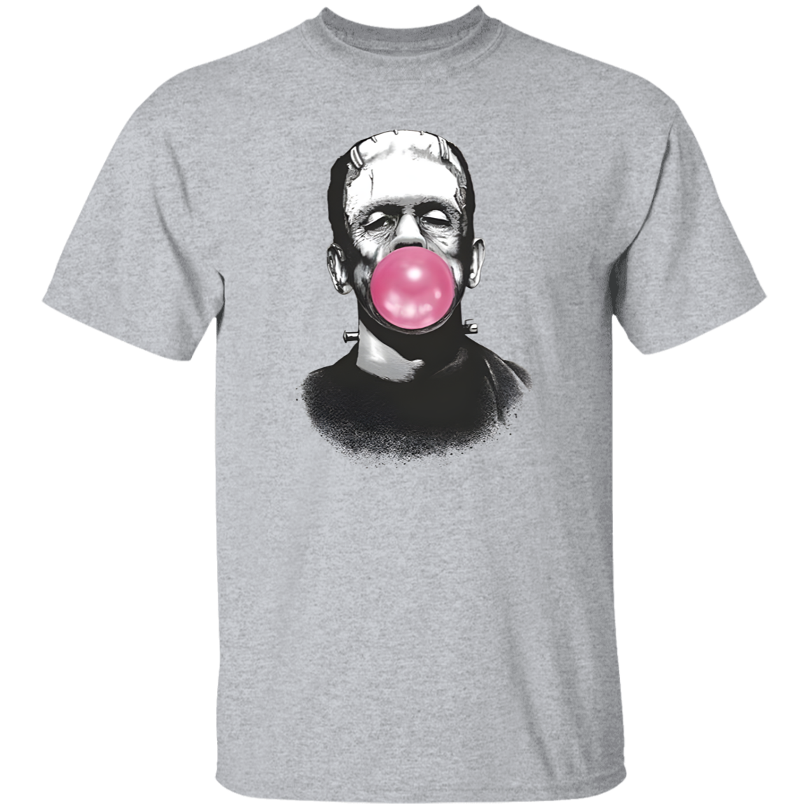 Frankenstein The Horror Of Chewing Gum Halloween Gift Vintage T-Shirt