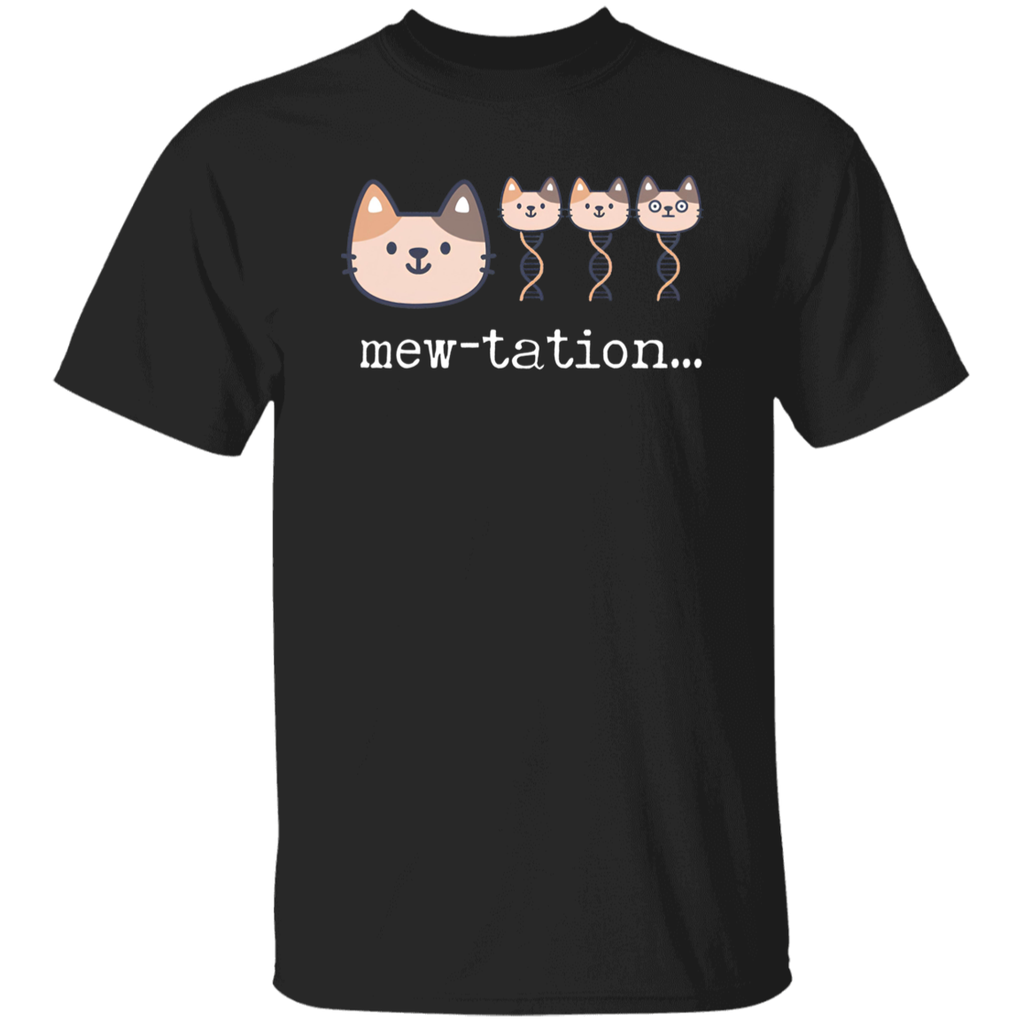 Cat DNA Biochemistry Teacher Vintage T-Shirt