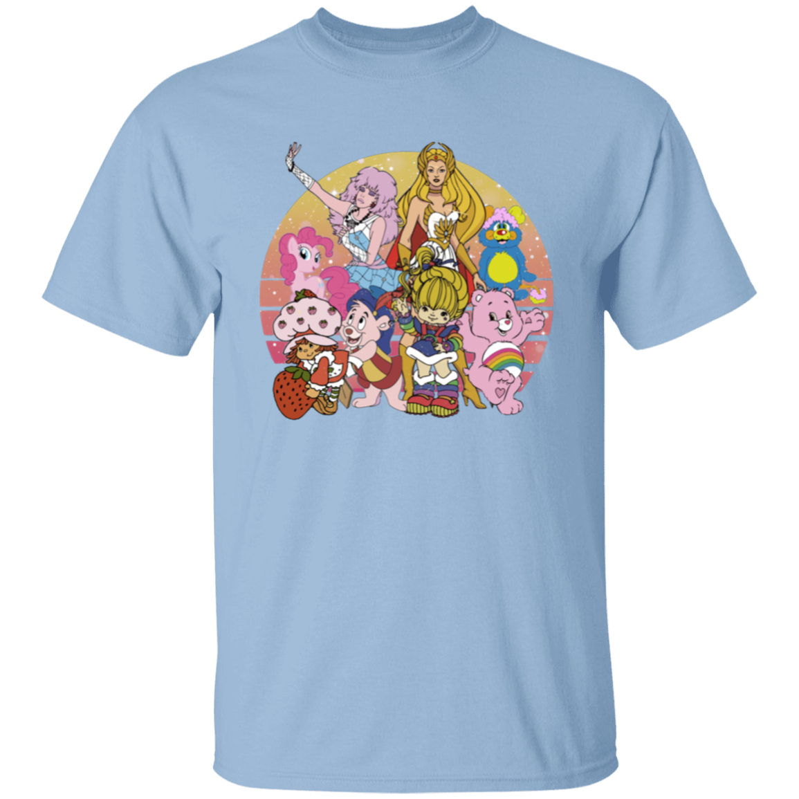 80s Cartoons Vintage Unisex T-Shirt - pelyn - ID12022413