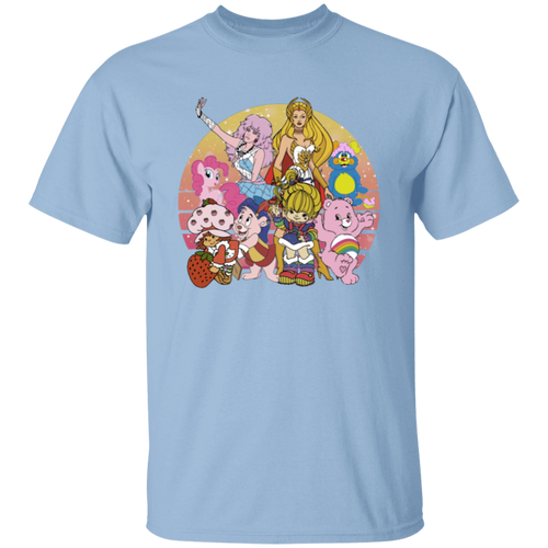 80s Cartoons Vintage Unisex T-Shirt - pelyn - ID12022413