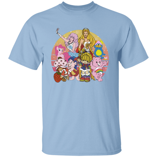 80s Cartoons Vintage Unisex T-Shirt - pelyn - ID12022413