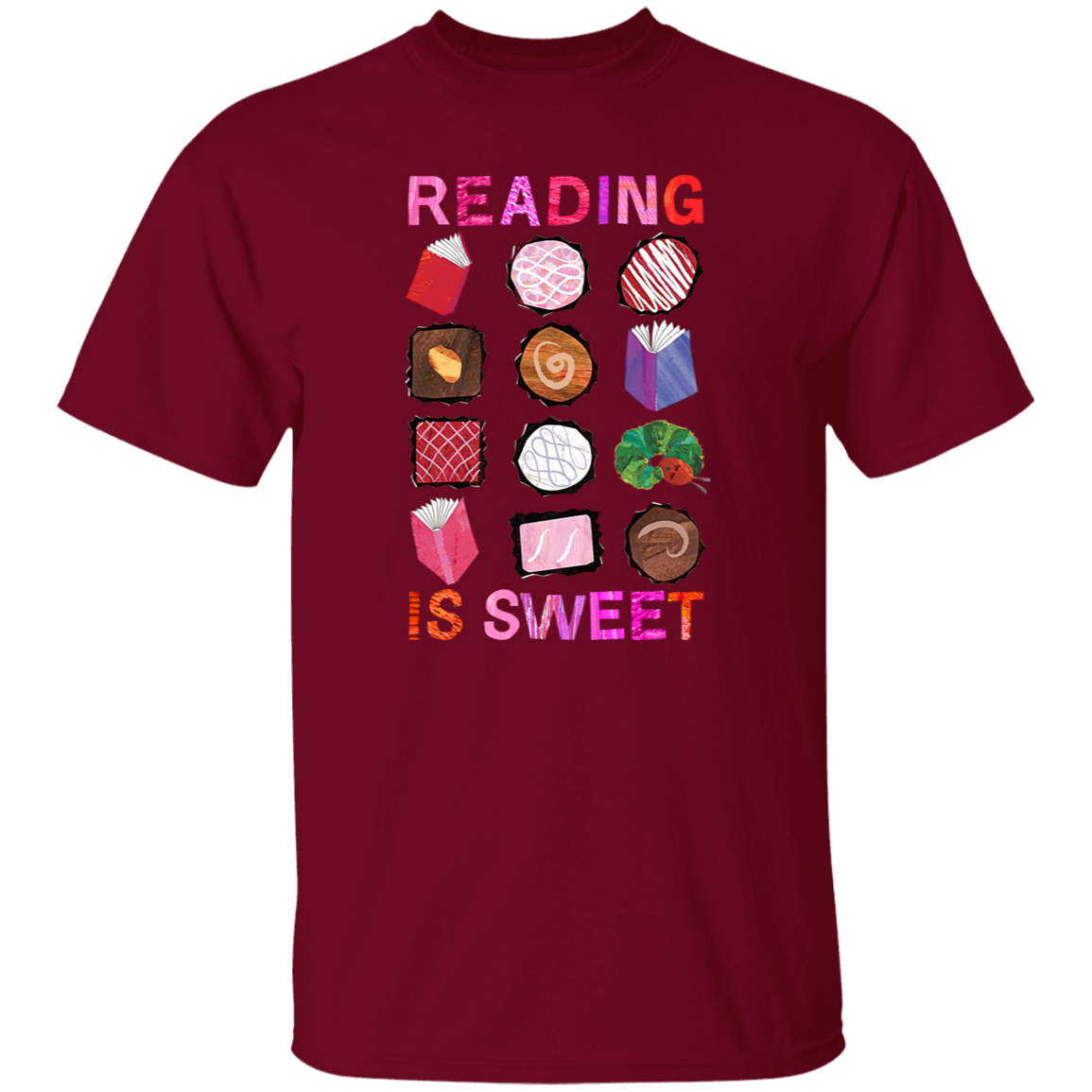 Reading Is Sweet T-Shirt, Candy Book Tee, Cute Teacher Shirt, School Librarians Shirt, Classroom Gift