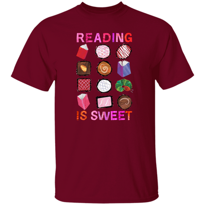 Reading Is Sweet T-Shirt, Candy Book Tee, Cute Teacher Shirt, School Librarians Shirt, Classroom Gift