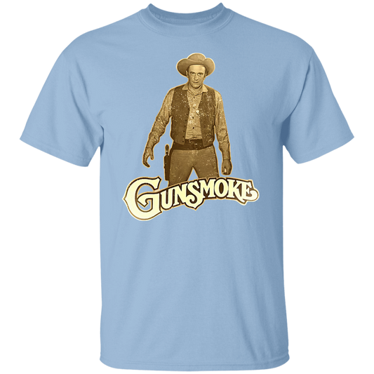 Gunsmoke James Arnes Anime Cowboy T-Shirt - CDCraft