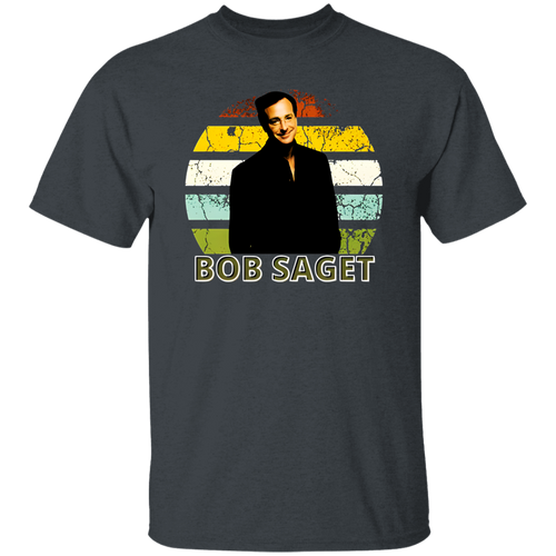 Distressed Design Fuller House Bob Saget Vintage T-Shirt, Bob Saget Shirt, Love Bob Saget Shirt, Funny Bob Saget Shirt	G500 5.3 oz. T-Shirt