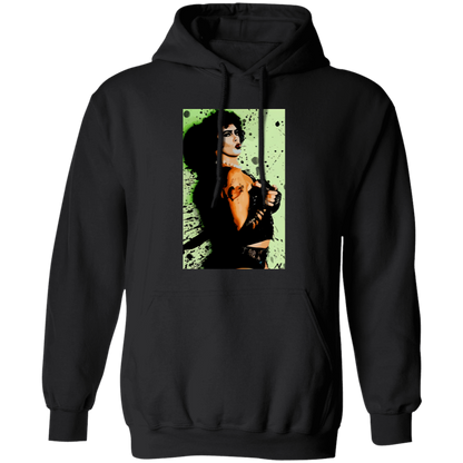 Dr Frankenfurter From Rocky Horror Picture Show Vintage Gildan Pullover Hoodie
