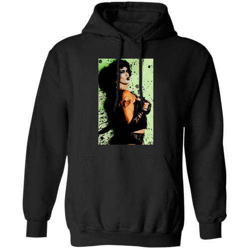 Dr Frankenfurter From Rocky Horror Picture Show Vintage Gildan Pullover Hoodie