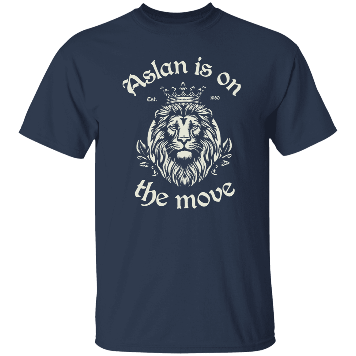 Aslan Is On The Move The Chronicles Of Narnia Literature Teacher Vintage T-Shirt