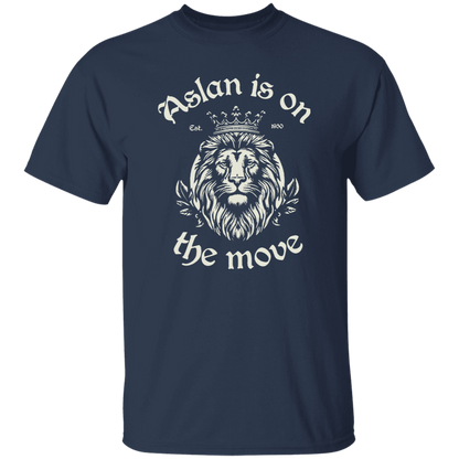 Aslan Is On The Move The Chronicles Of Narnia Literature Teacher Vintage T-Shirt