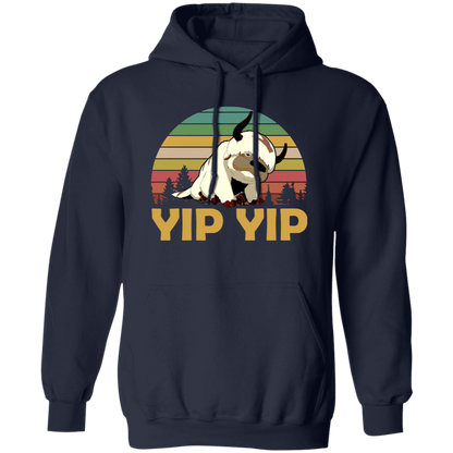 Appa Sky Bison Yip Yip Vintage T-Shirt - HOODIE