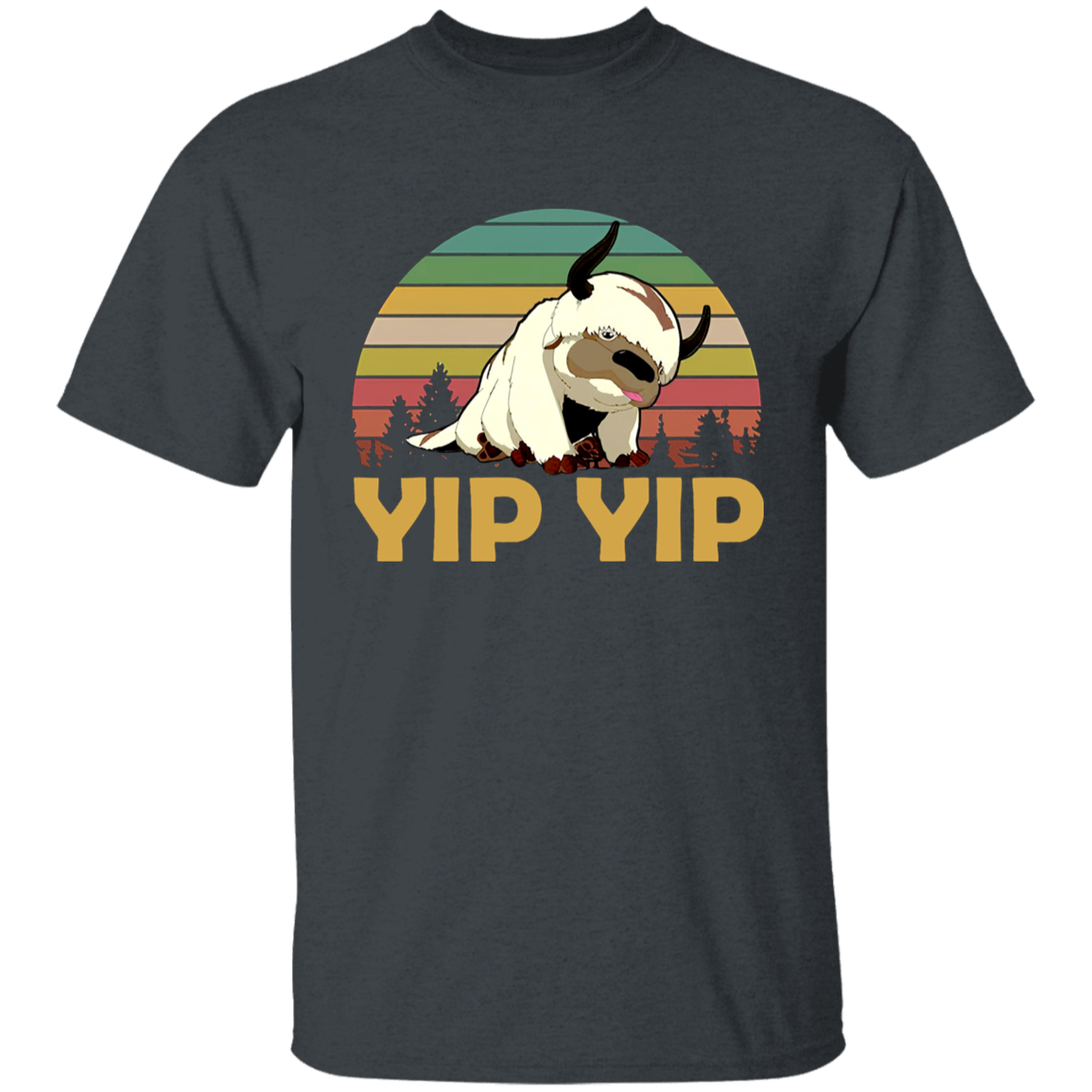 Appa Sky Bison Yip Yip Vintage T-Shirt - YOUTH