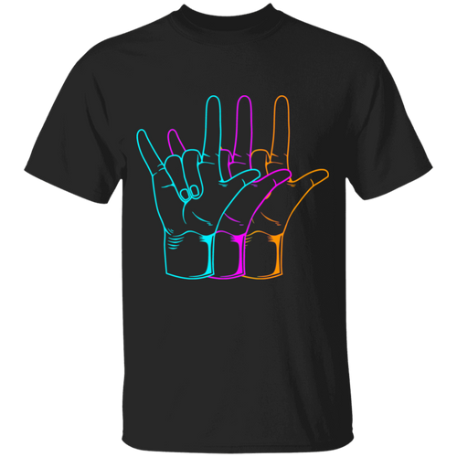 American Sign Language I Love You Asl Youth Shirt