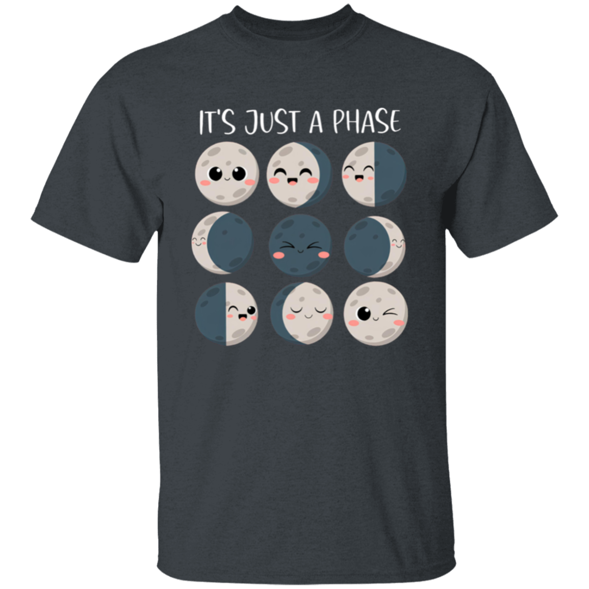 It's Just A Phase Teacher Vintage Unisex T-Shirt - letter