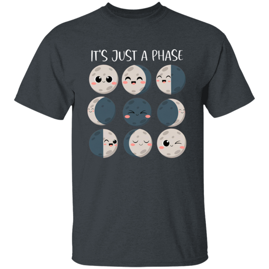 It's Just A Phase Teacher Vintage Unisex T-Shirt - letter