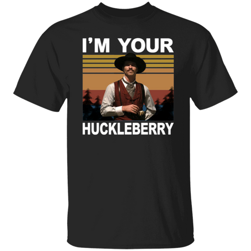 Cool Doc Holliday I'm Your Huckleberry Sunset Vintage T-Shirt - leleart