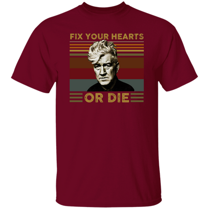 Retro Fix Your Hearts Or Die Unisex T-Shirt