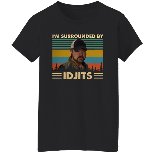 Supernatural I’m Surrounded By Idjits Vintage T-Shirt - WOMEN