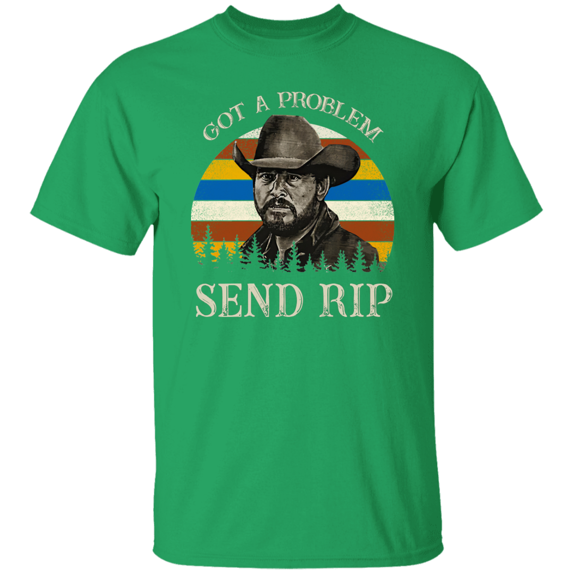 Got A Problem Send RIP Vintage Retro Unisex  T-Shirt - lucy - 97618192