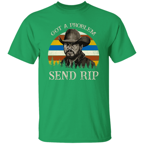 Got A Problem Send RIP Vintage Retro Unisex  T-Shirt - lucy - 97618192