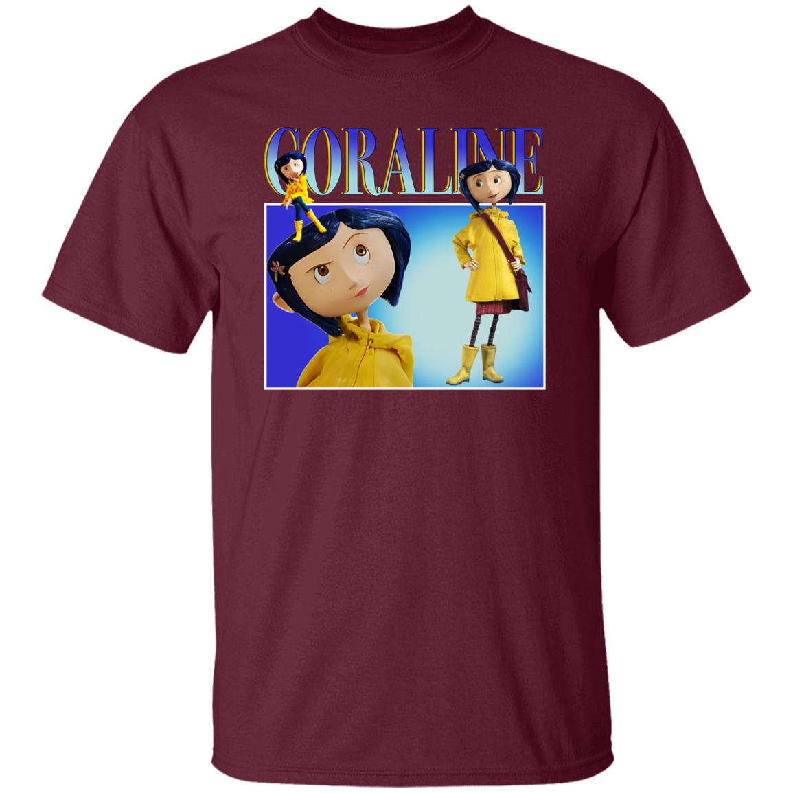 Coraline Shirt, Coraline Movie Shirt, Coraline Cartoon T-Shirt - leleart