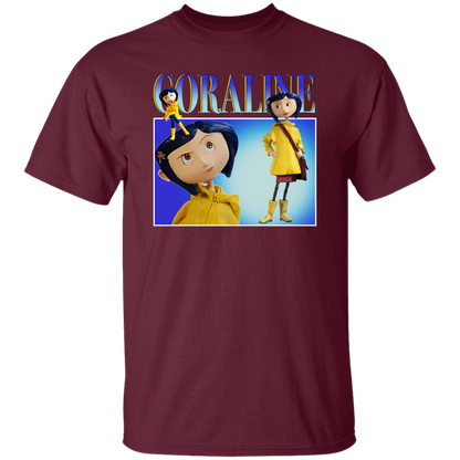 Coraline Shirt, Coraline Movie Shirt, Coraline Cartoon T-Shirt - leleart