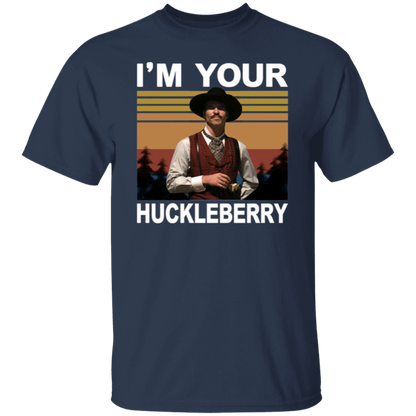 Cool Doc Holliday I'm Your Huckleberry Sunset Vintage T-Shirt - leleart