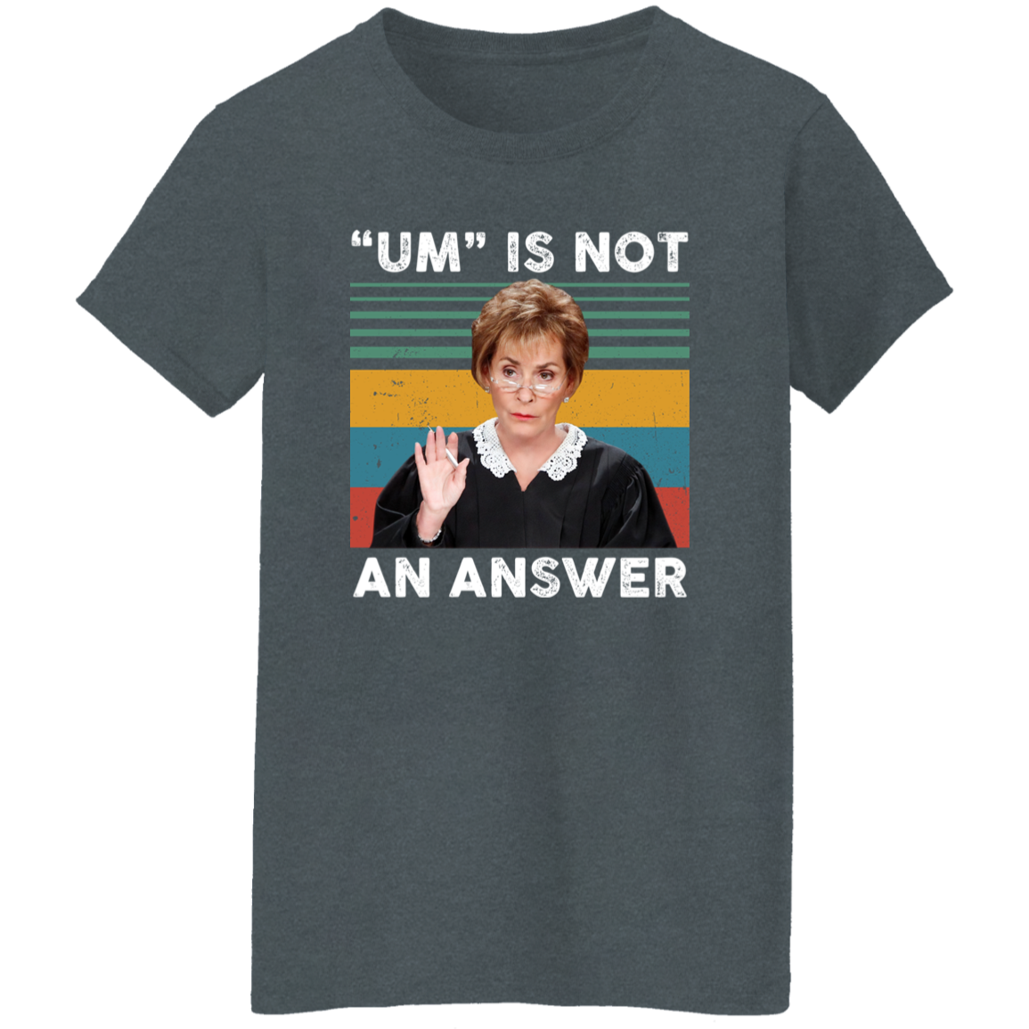 Um Is Not An Answer Vintage Sunset T-Shirt - WOMEN