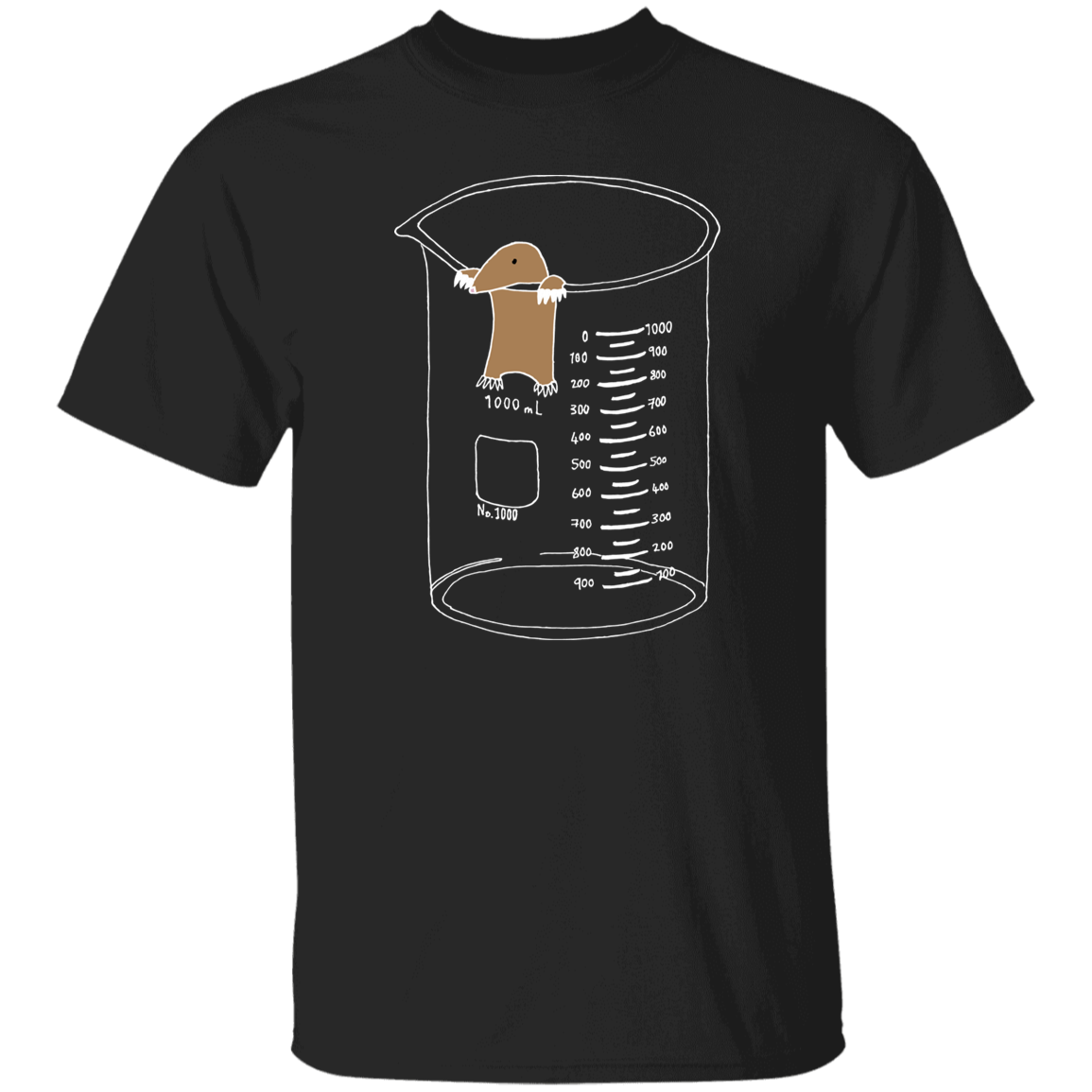 1MoLE Per Liter Science Teacher Vintage T-Shirt